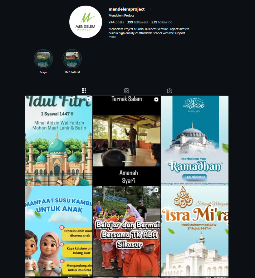 Mendelem Project Instagram